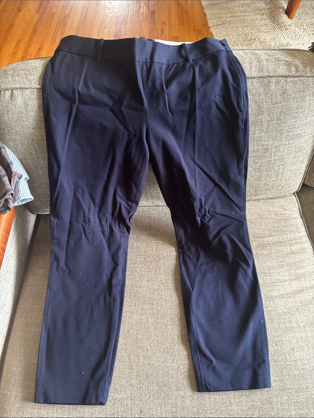 J. Crew Navy Women's Dress Pants - Straight Leg